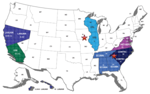 Zero Connect map for website 2018
