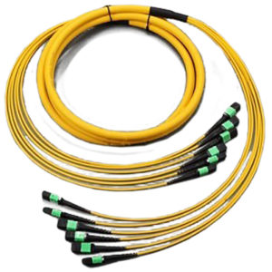 Zero Connect Fiber Cable Yellow Wound