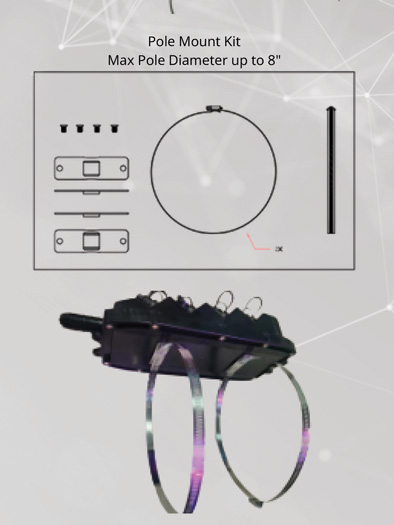 pole mount kit custom cable solutions