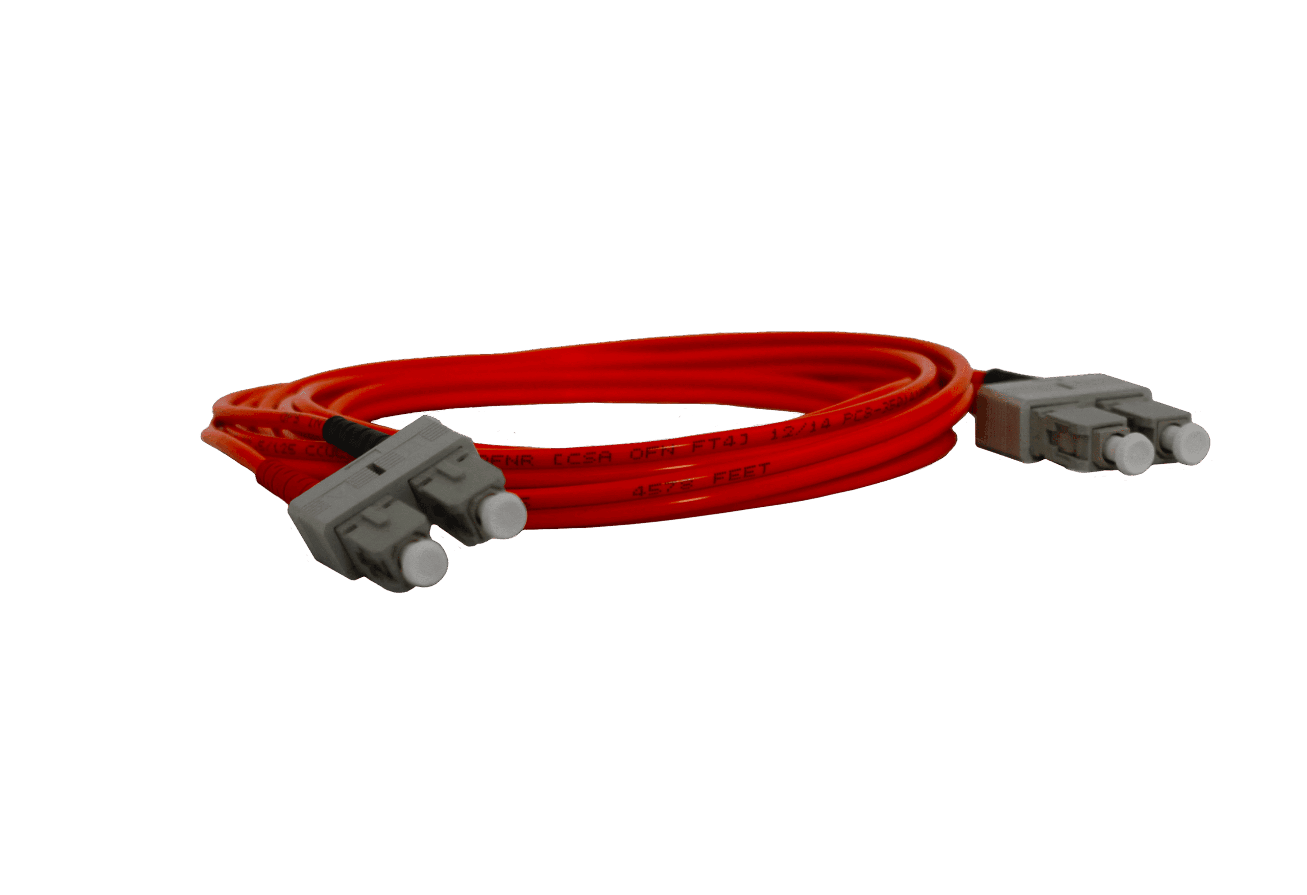 Red-Two-Prong-Large-Side Red Two Prong Cable